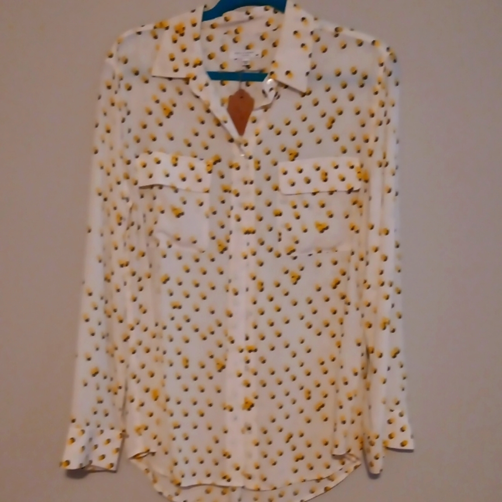 Silk Equipment Femme Blouse NWOT